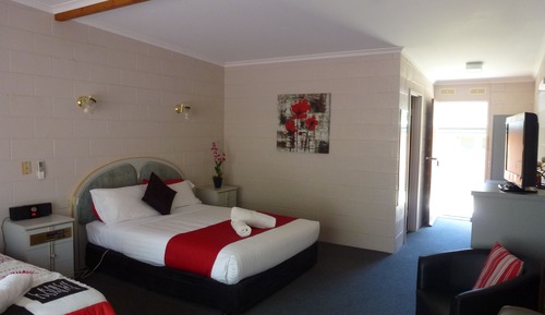 Superior Motel Room for 3 (Queen and Single)