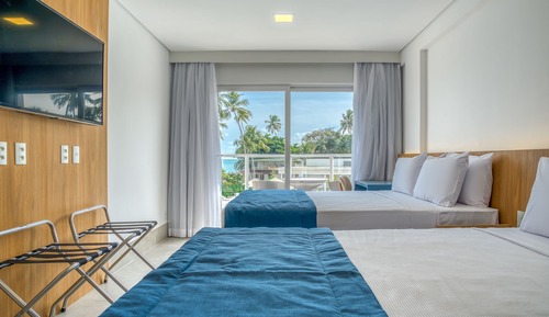 Vista Piscina Familia (2 cama casal)