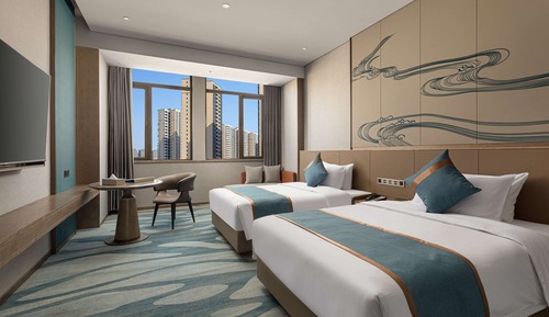 Room, 2 Twin Beds, Smoking