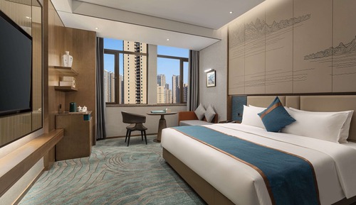 Room, 1 King Bed, Smoking