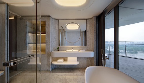 Standard Room, 2 Double Beds, River View