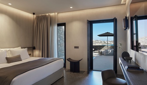 Deluxe Suite, Private Heated Pool, Sea View