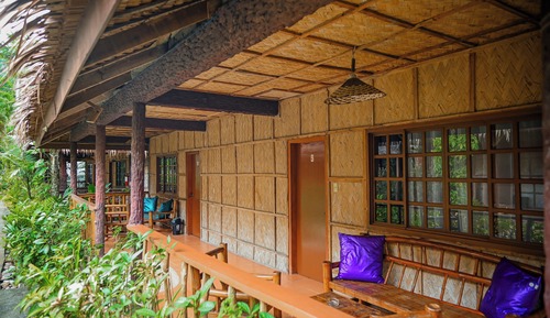 Superior Double Room Single Use, 1 Queen Bed, Lanai, Garden Area