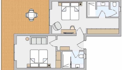 Family Room, Sea View (Superior)