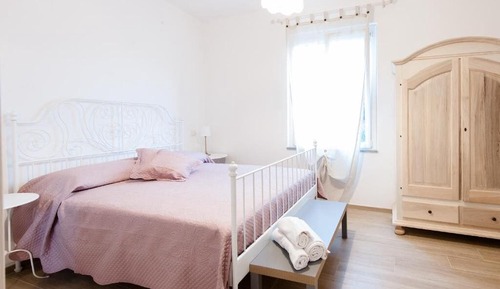 Economy Double Room, 1 King Bed, Terrace, Partial Sea View