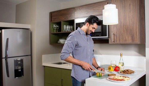 Suite, 1 Bedroom, Kitchen