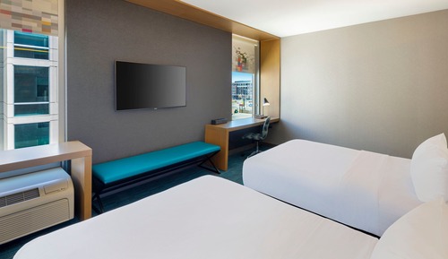 Room, 2 Queen Beds (Mobility/Hearing Access, Roll-In Shwr)