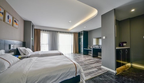Twin Room, Sea View