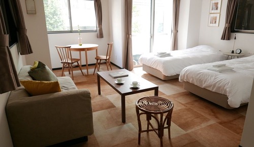 Superior Twin Room, Non Smoking, Kitchen
