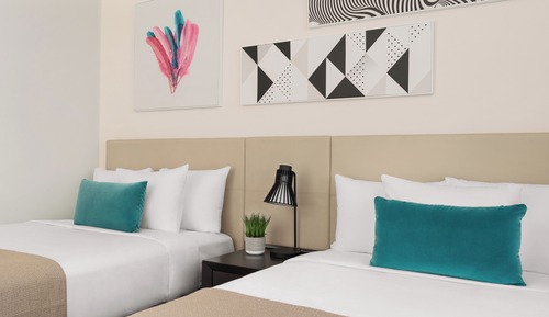 Suite, Multiple Beds, City View