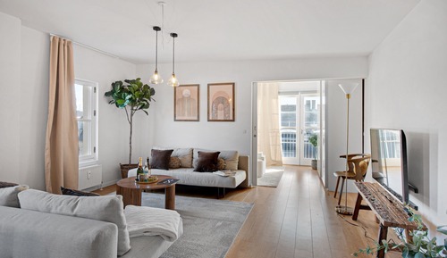 Apartment, 2 Bedrooms, City View