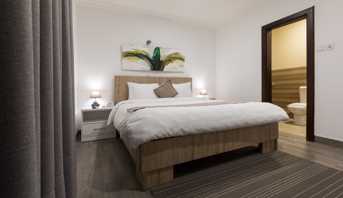 Standard Room, 1 Queen Bed, Refrigerator, Garden Area