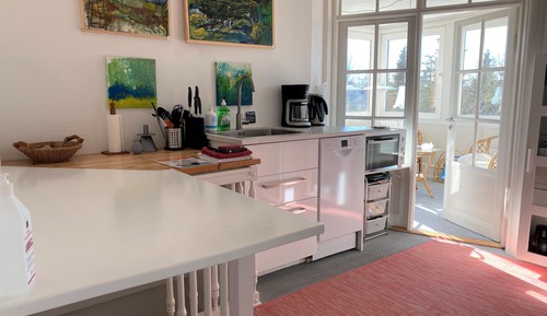 Grand Apartment, Kitchenette, City View