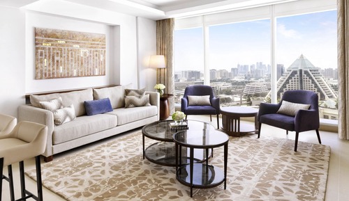 Apartment, 1 Bedroom, 1 King Bedroom, Living Room
