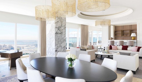Presidential Suite, 2 King Bedrooms, Private Terrace, High Floor (Club Lounge Access)