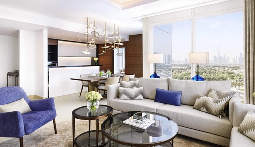 Apartment, 2 Bedrooms, King and Twin Bedrooms, Living Room