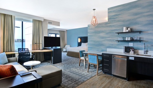 Suite, 1 King Bed with Sofa bed