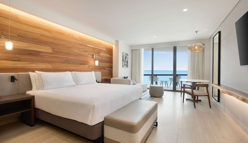 SWIM UP POOL VIEW ONE KING BED GUESTROOM