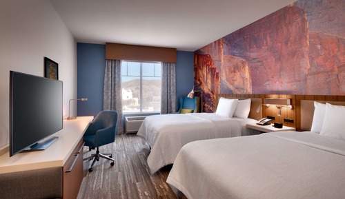 Room, 2 Queen Beds, Accessible (Roll-In Shower)