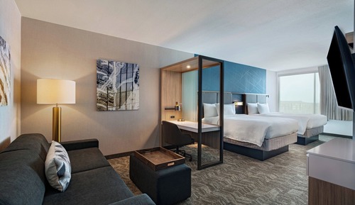 Suite, Multiple Beds, Non Smoking (Mobility Accessible, Roll-In Shower)