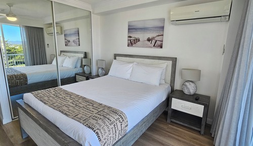Two Bedroom, One Bathroom Apartment - Balcony
