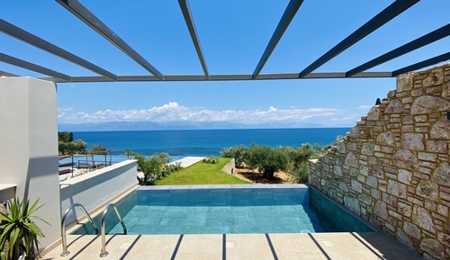 Luxury Suite, Private Pool, Sea View