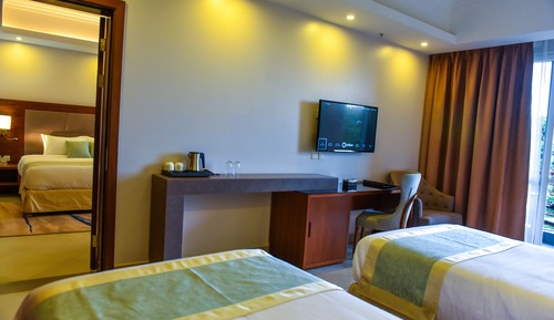 Deluxe Twin Room, 2 Twin Beds, Non Smoking, Garden View