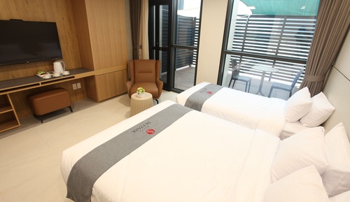 Deluxe Twin Room, Balcony