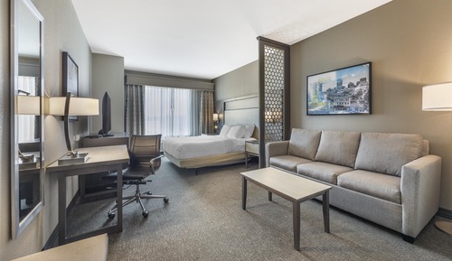 Suite, 1 King Bed, Accessible, Refrigerator & Microwave (with Sofabed)