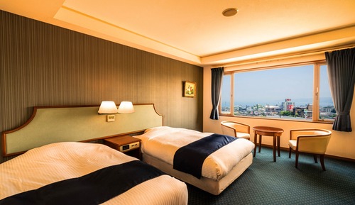 Standard Twin Room 29 sqm with Bath (Ocean View), Non-Smoking
