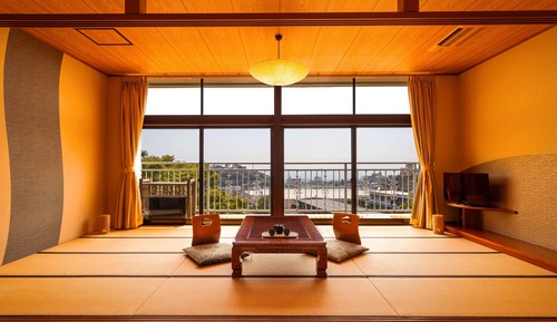Standard Japanese Style Room 22 Tatami-mats with 2 Rooms and Bath, (No View), Non-Smoking