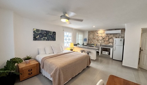 Comfort Studio Suite, 1 King Bed, Kitchen
