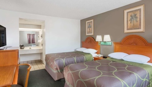 Standard Double Room, 2 Double Beds, Smoking