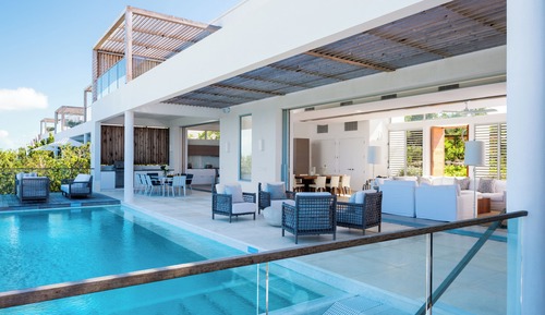 Villa, 5 Bedrooms, Beachfront (North Shore)