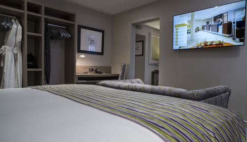 Suite, 1 King Bed, Park View