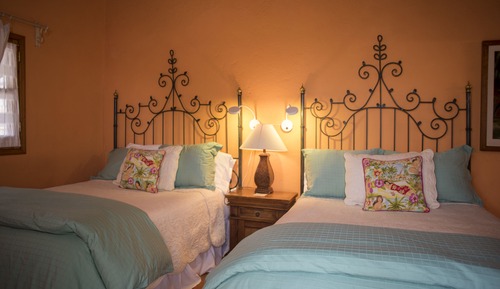 Basic Double Room, 2 Double Beds, Non Smoking