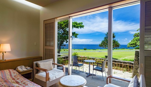 Twin Room, Ocean View, Patio, Ground Floor