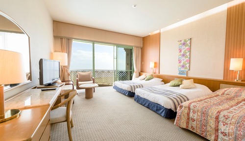 Twin Room, Ocean View, Balcony, Upper Floor