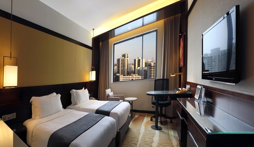 Superior City View Twin Room
