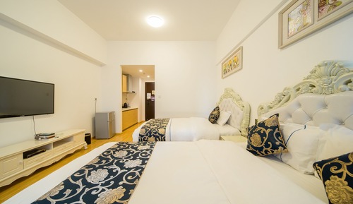 Romantic Twin Room, 2 Queen Beds