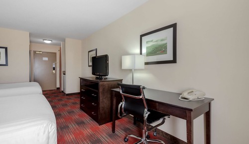 Standard Room, 2 Queen Beds, Non Smoking, Refrigerator & Microwave