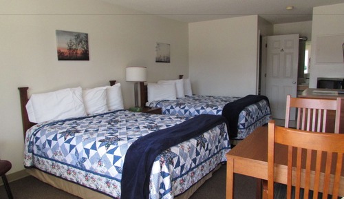 Standard Room, 2 Queen Beds, Refrigerator & Microwave