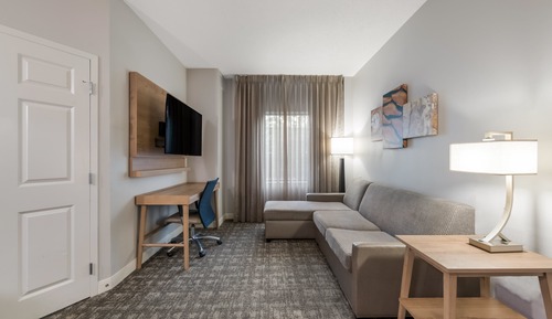 Suite, 1 Bedroom, Accessible, Kitchen (Hearing)