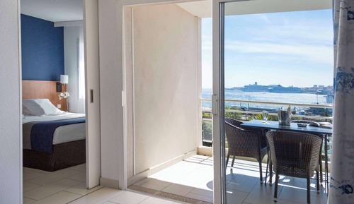 Suite, 1 Queen Bed, Terrace, Sea View