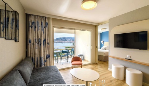Suite, Multiple Beds, Terrace, Sea View