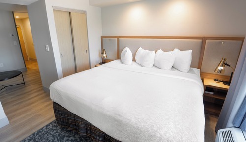 Executive Suite, 1 King Bed with Sofa bed (Hearing Accessible)