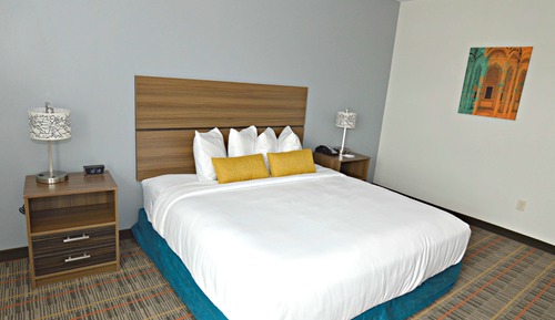 Suite, 1 King Bed, Accessible, Kitchenette (with Sofabed)