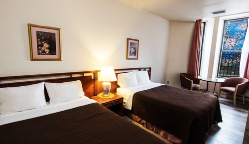 Standard Room, 2 Double Beds, Private Bathroom