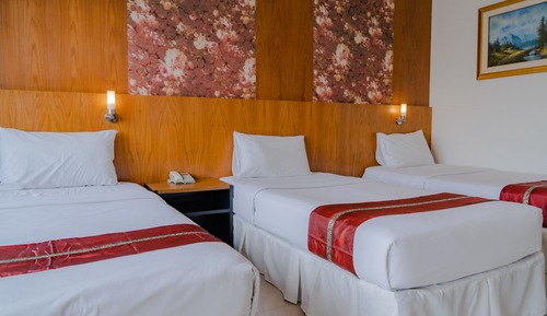 Deluxe Triple Room, 1 Bedroom, Balcony, City View