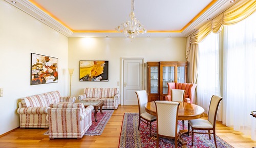 Presidential Suite, 1 Queen Bed, Balcony, City View